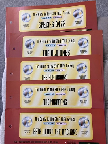 Star trek fact - file, priced