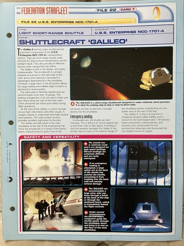 Star trek fact - file, 7