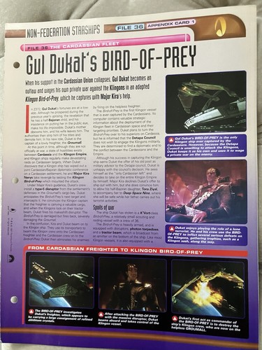 Star trek fact file - star, 36