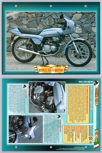 Benelli 250 quattro 1981 - benelli, 250/