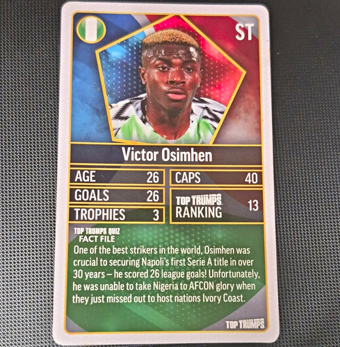 Top trumps world - top, football