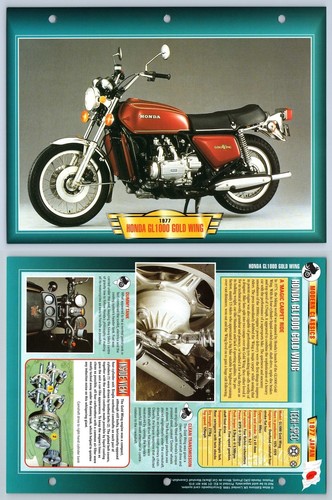 Honda gl1000 gold wing 1977 - honda,