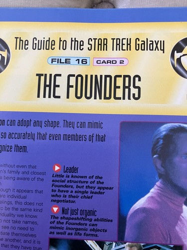 Star trek fact file - trek,