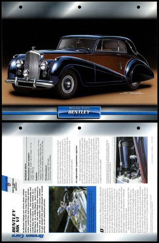 Bentley 1946 saloons - bentley, vi