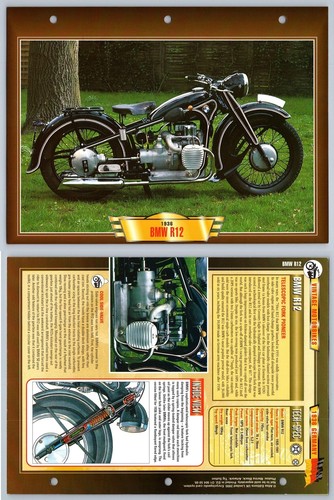 Bmw r12 1936 vintage - r12,