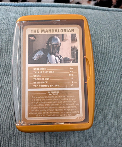 Top trumps the mandalorian - top,