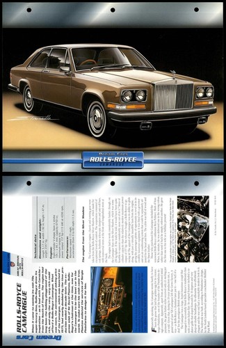 Rolls royce camargue 1975 - -,