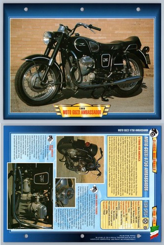 Moto guzzi ambassador 1969 - guzzi,