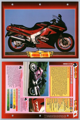 Kawasaki r1100 1993 - kawasaki, zz-r1100
