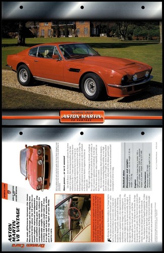 Aston martin vantage 1977 - martin, v8